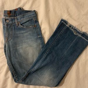 Nwot 7 crop flare denim
